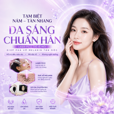 Laser Pico Hàn Xóa Nám – Tàn Nhang Hiệu Quả, An Toàn Chuẩn Công Nghệ Hiện Đại