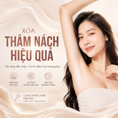 Xóa Thâm Nách Hiệu Quả – Giải Pháp Lấy Lại Vùng Da Sáng Mịn Tự Tin