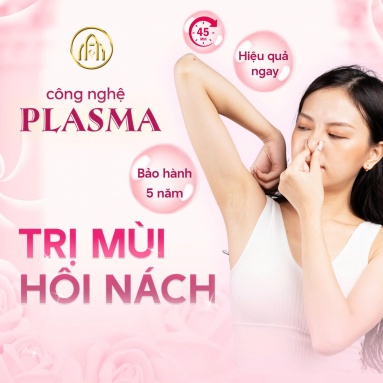 TRỊ HÔI NÁCH CÔNG NGHỆ PLASMA – GIẢI PHÁP SẠCH MÙI, KHÔ THOÁNG TỰ TIN
